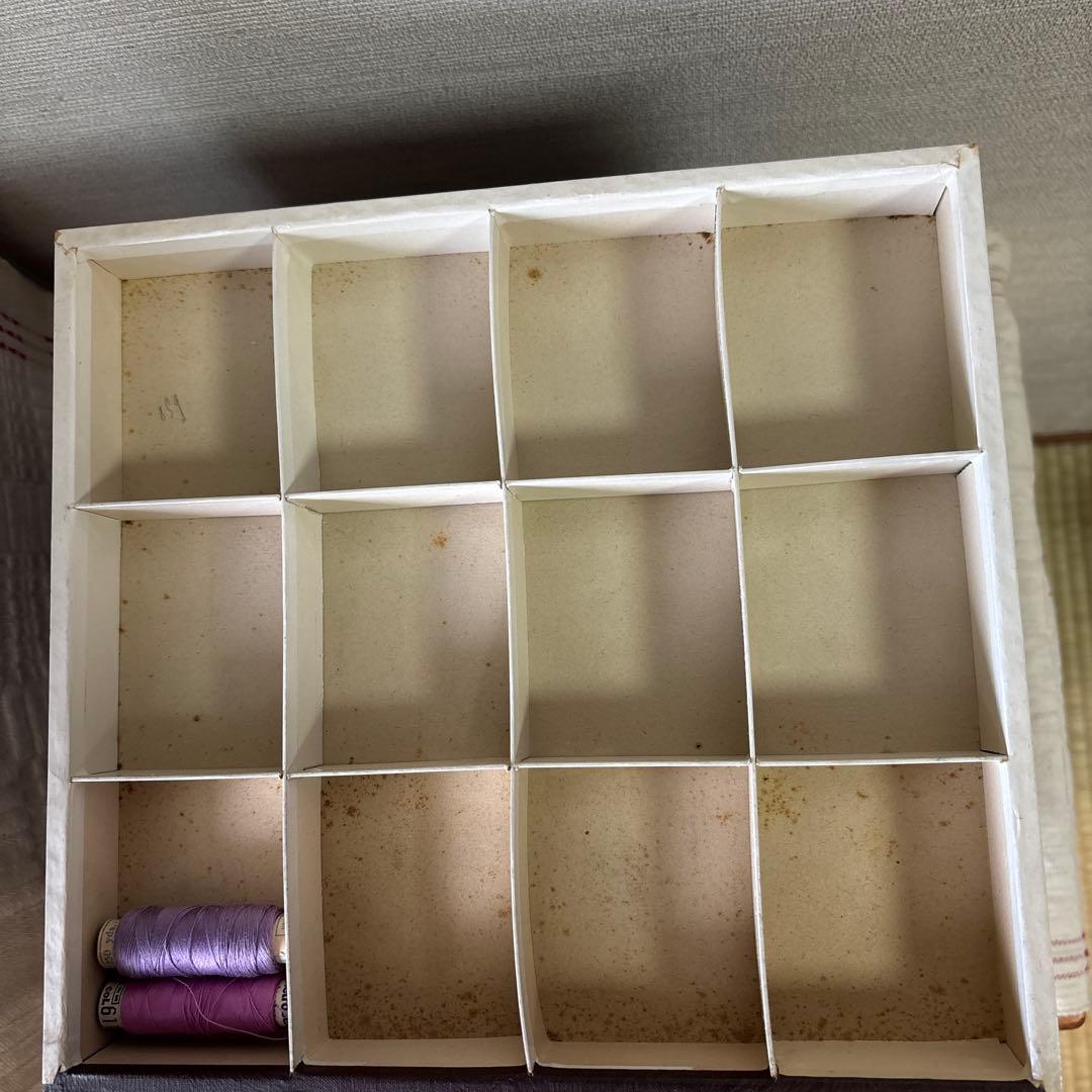 レア　アンティークフランス　カルティエブレッソン　糸什器　キャビネット　引き出し