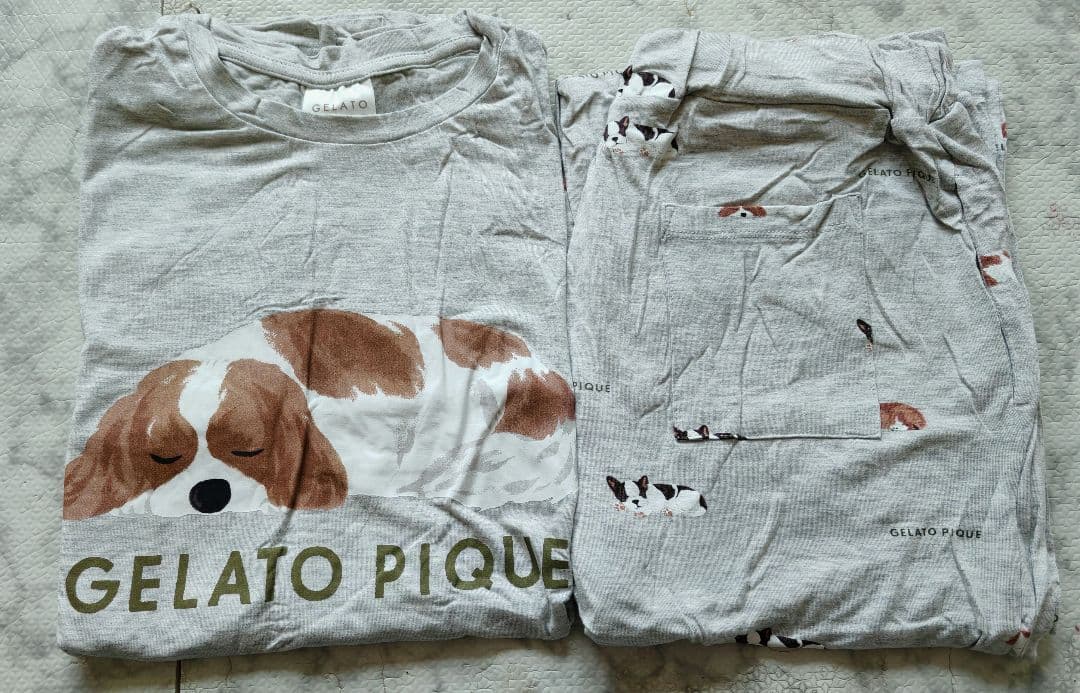 ジェラートピケ ルームウェア キャバリア上下セット 16-1 - メルカリ
