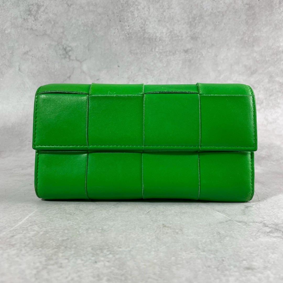 付属品完備 美品】ボッテガヴェネタ 長財布 カセット 折り