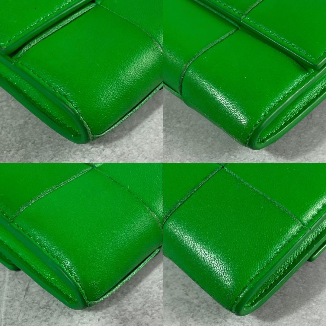 付属品完備 美品】ボッテガヴェネタ 長財布 カセット 折り