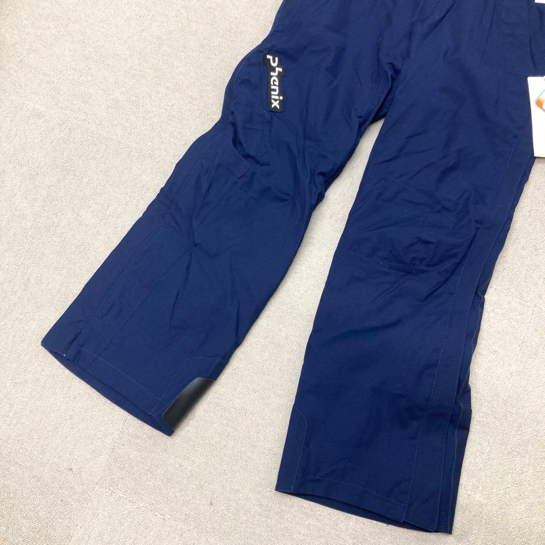 新品　phenix スキーウェア　Mサイズ パンツ　ネイビー　ストレッチ　保温