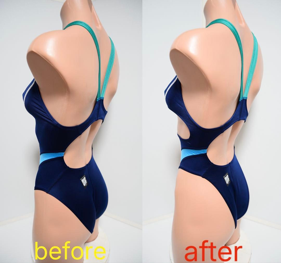 Mizuno leohex ハイレグカットアウト水着