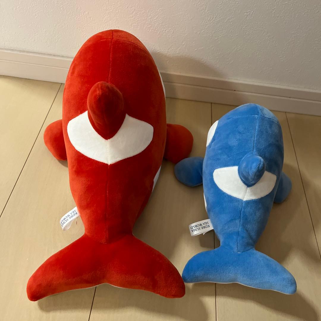 神戸須磨シーワールド オルカくじ ぬいぐるみ - メルカリ