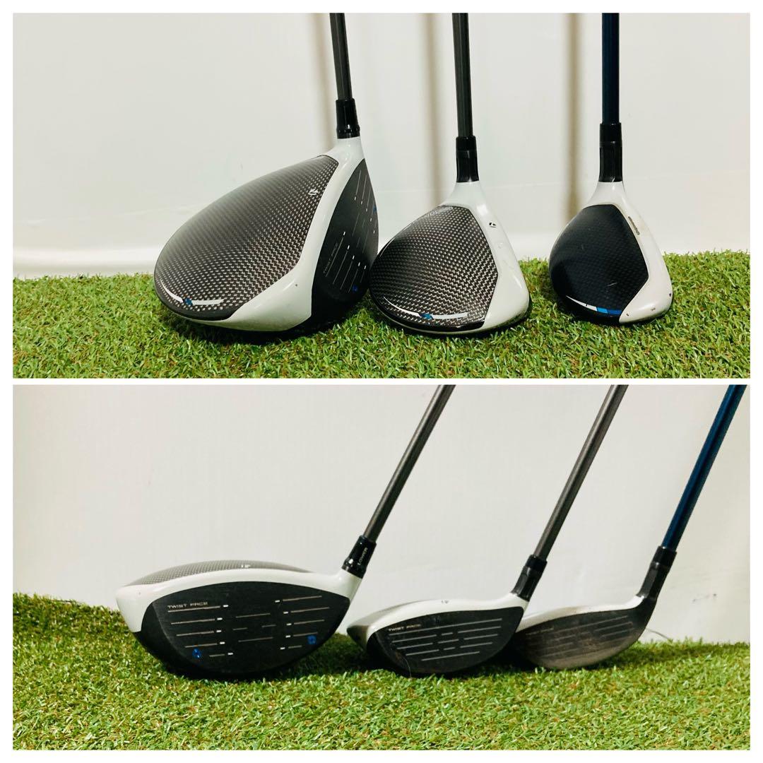 大人気 ぶっ飛び テーラーメイド SIM MAX メンズ ゴルフセット 11本