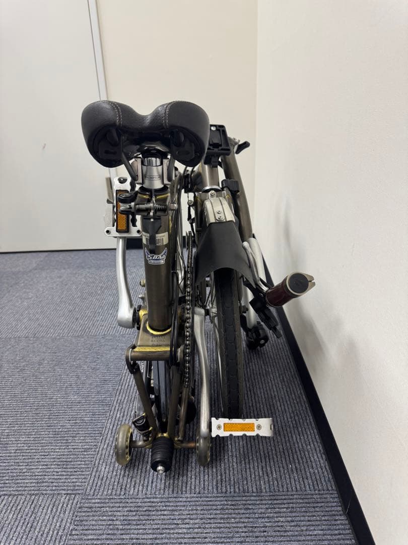 BROMPTON M3L RAW 中古美品 2009モデル 折りたたみ 自転車