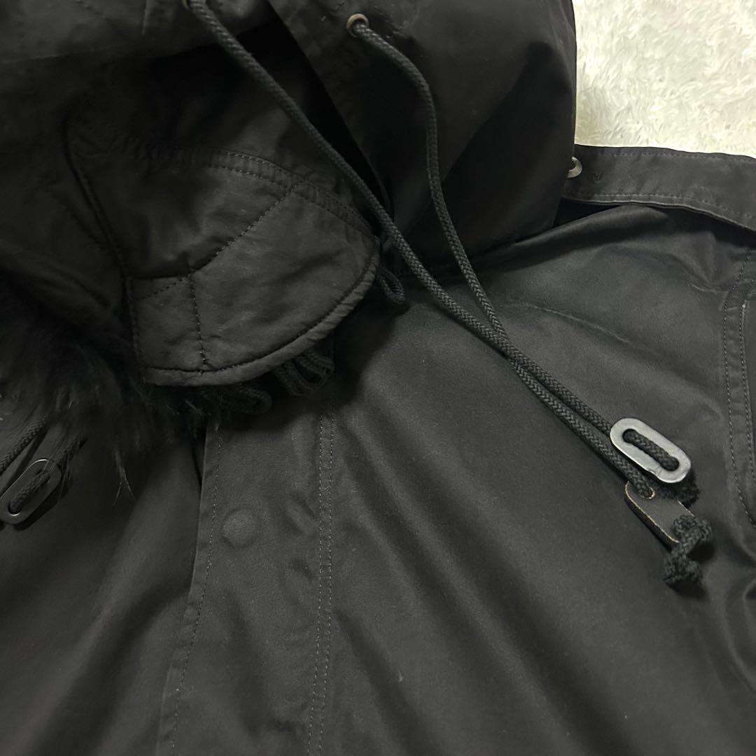 希少　ATTACHMENT アタッチメント　モッズコート　M-51 ブラック　2