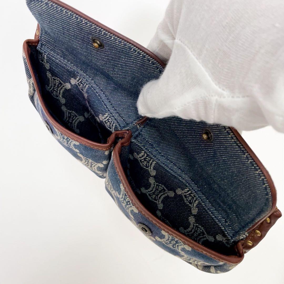 美品 ✨ CELINE ウエストバック デニム パリマカダム