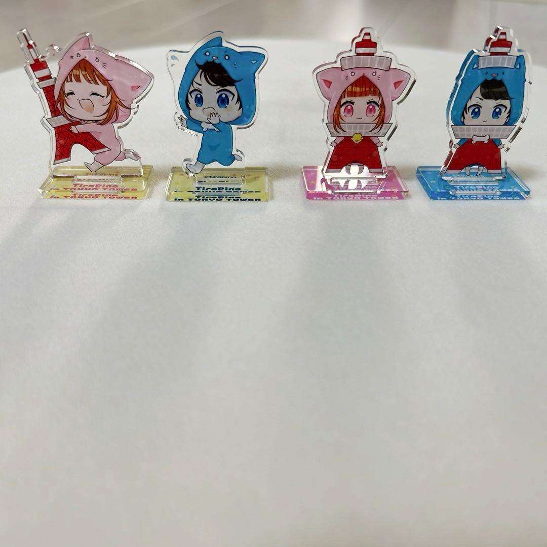 ちろぴの ミニアクリルスタンド 東京タワー4点セット - メルカリ