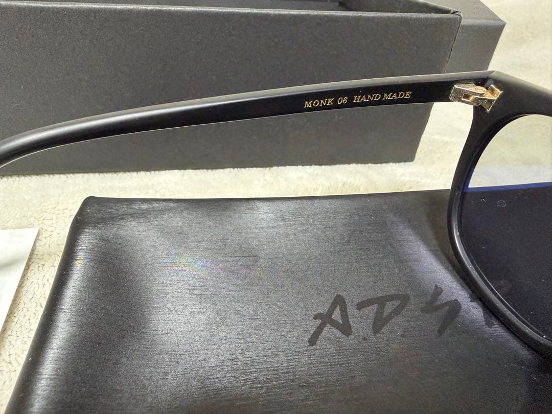 ADSR MONK 06 ブラック サングラス