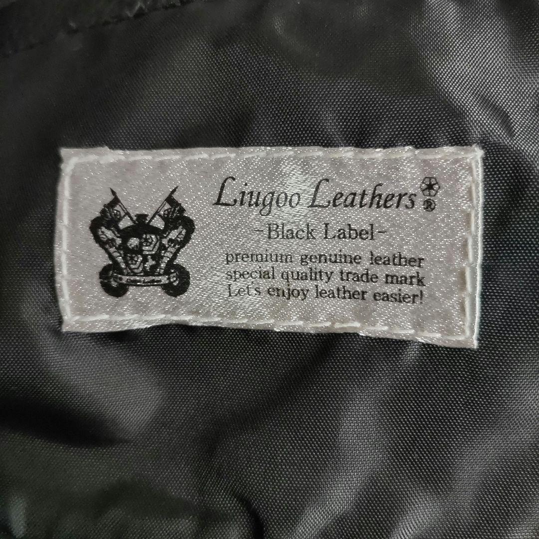 Liugoo Leathers ライダース 防寒 レザージャケット　インナー付