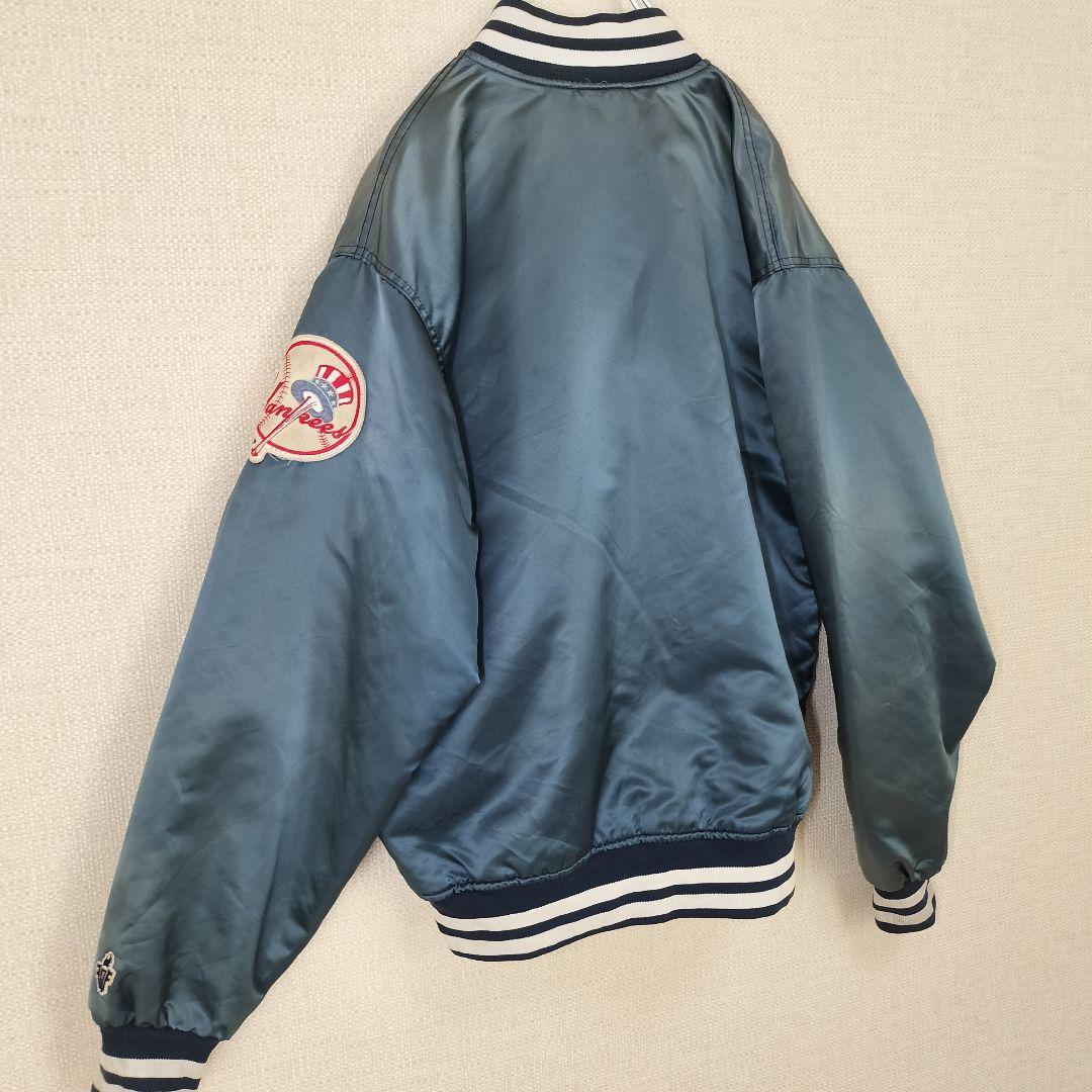 MLB ニューヨーク ヤンキース ヴィンテージ スタジャン 良フェード XL