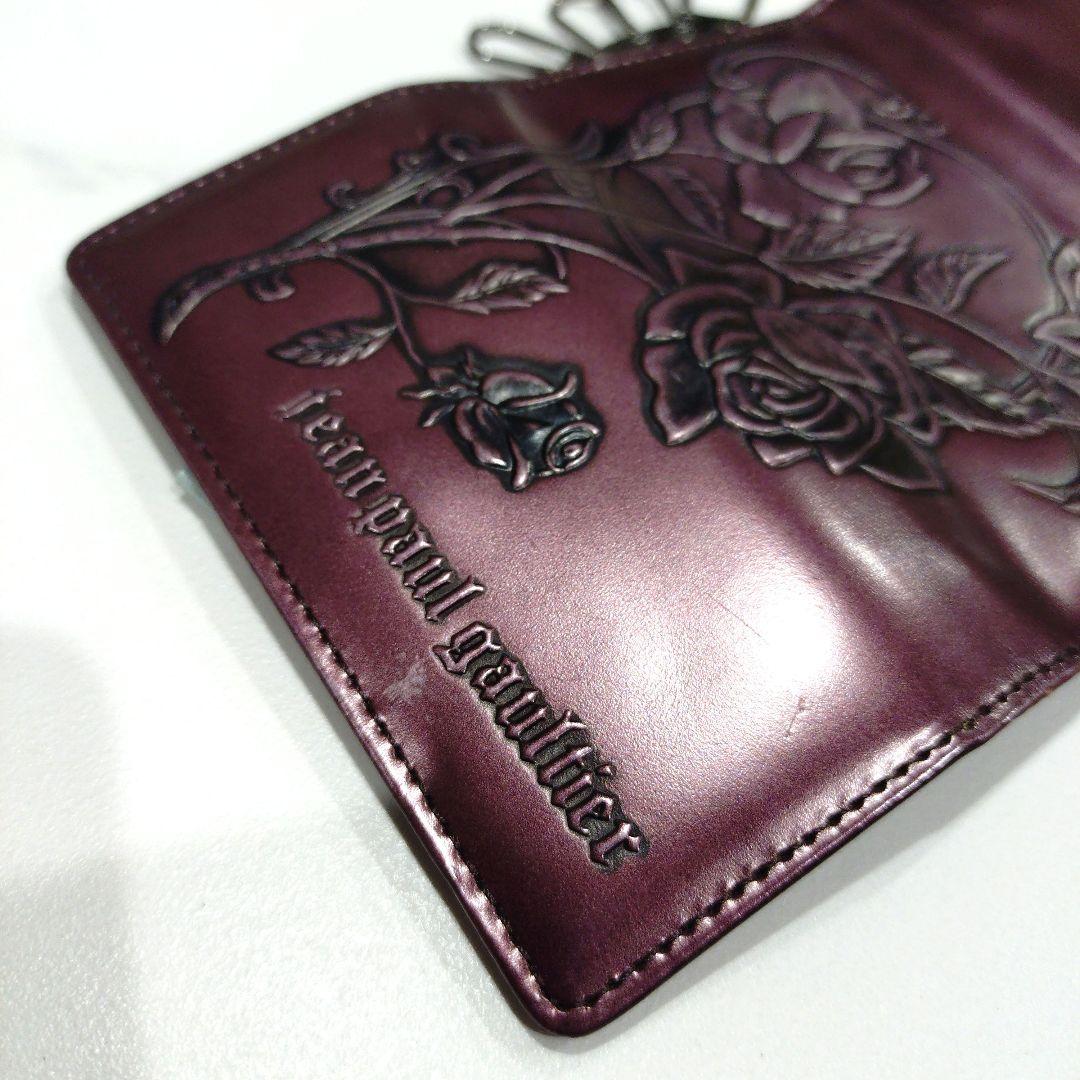 ジャンポールゴルチェJeanPaulGAULTIER ニューローズ柄キーケース