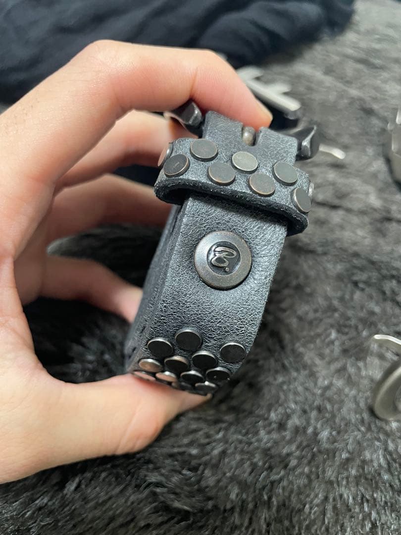 スタッズ ベルト HTC kmrii archive 平成 y2k お兄系