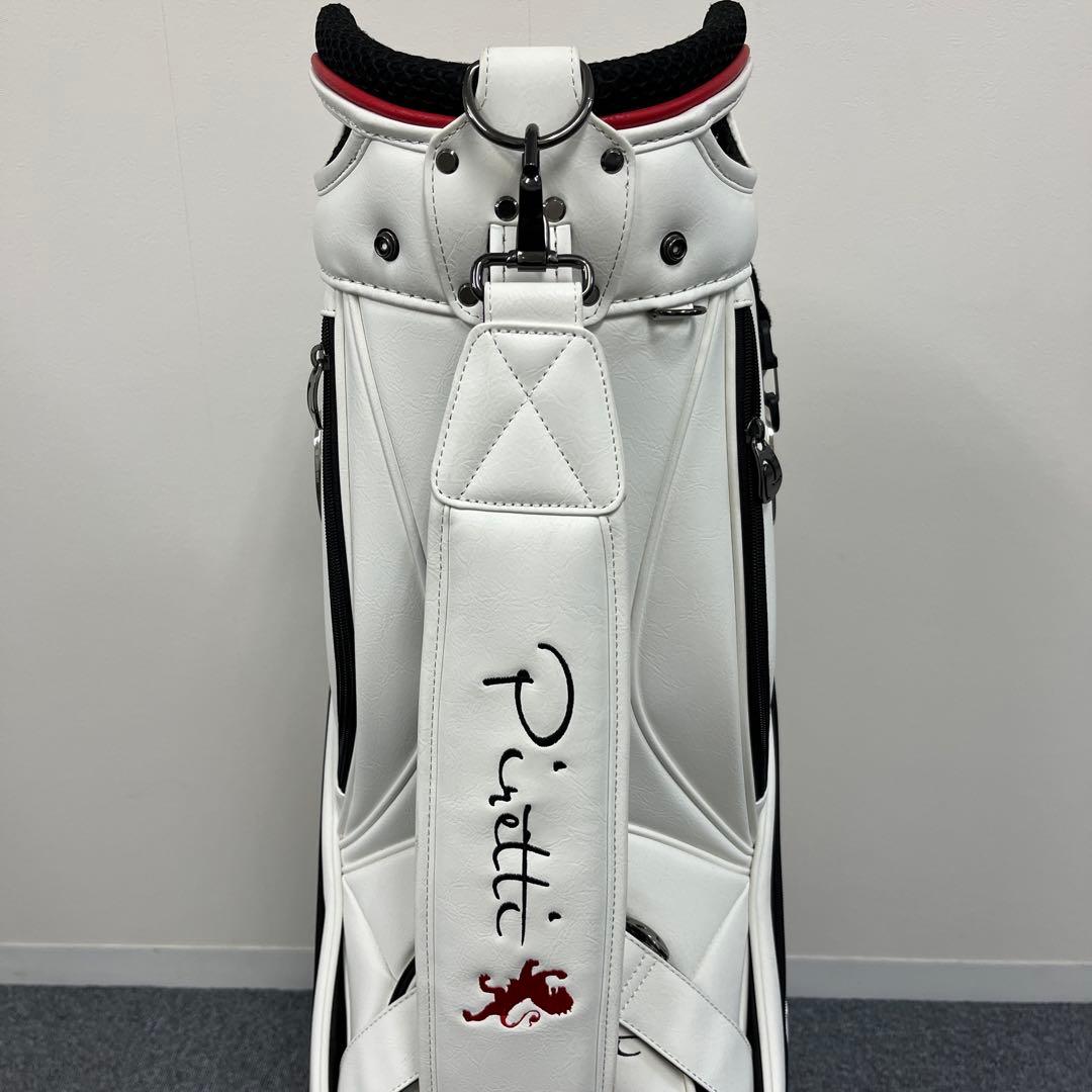 ピレッティ キャディバッグ Piretti ホワイト 9型