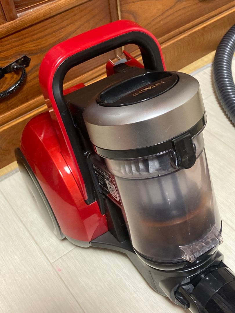 日立 SALE！掃除機 日本製 軽量 CV-SP300H R ルビーレッド