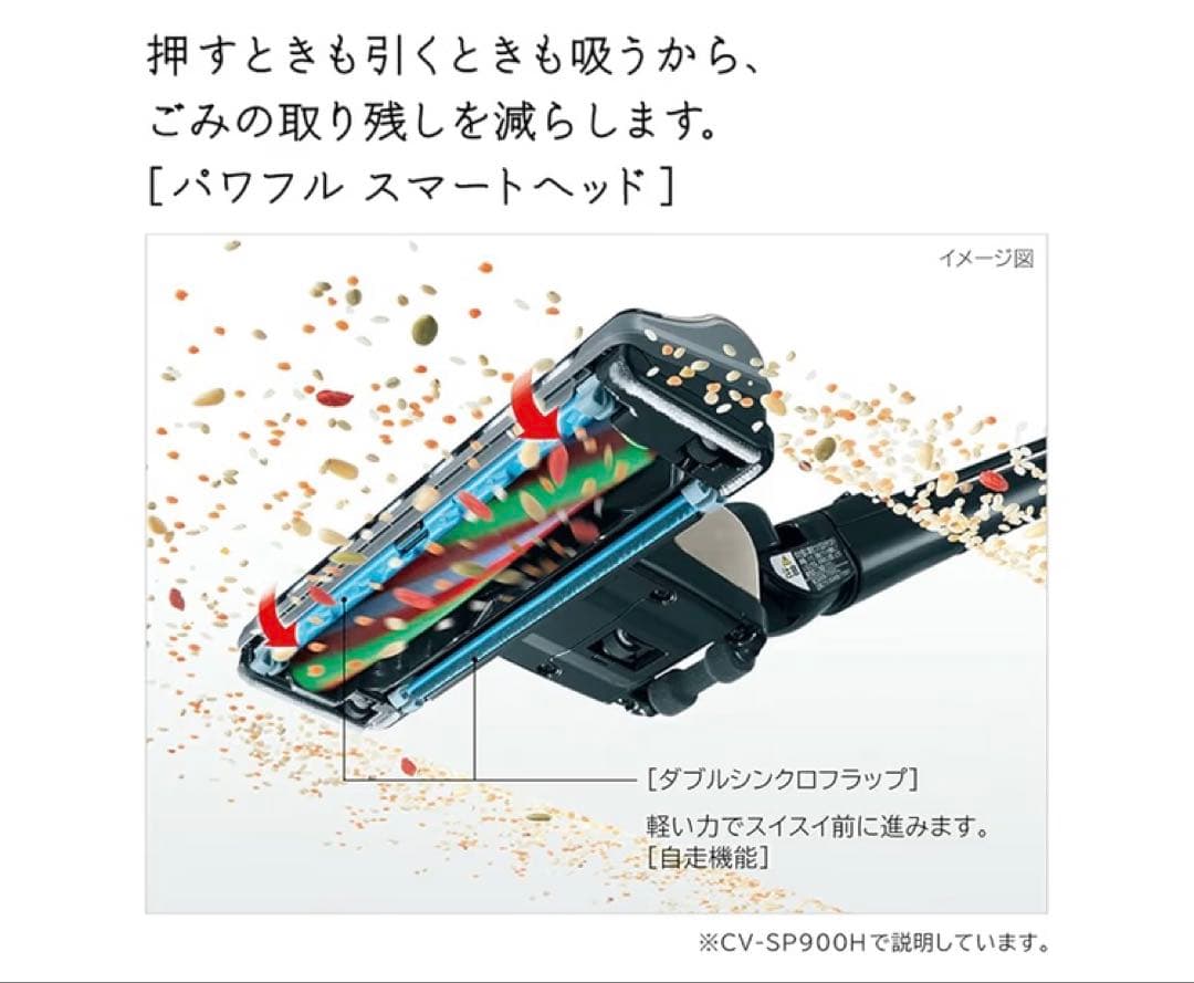 日立 SALE！掃除機 日本製 軽量 CV-SP300H R ルビーレッド