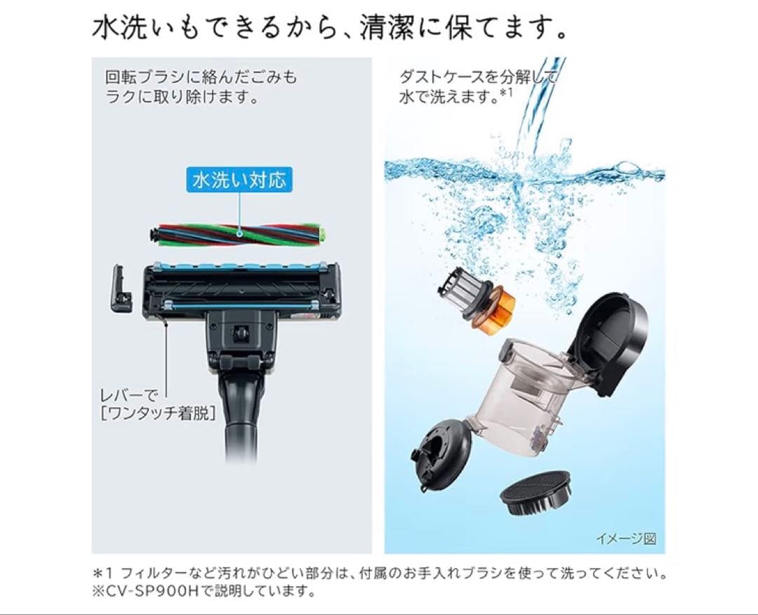 日立 SALE！掃除機 日本製 軽量 CV-SP300H R ルビーレッド