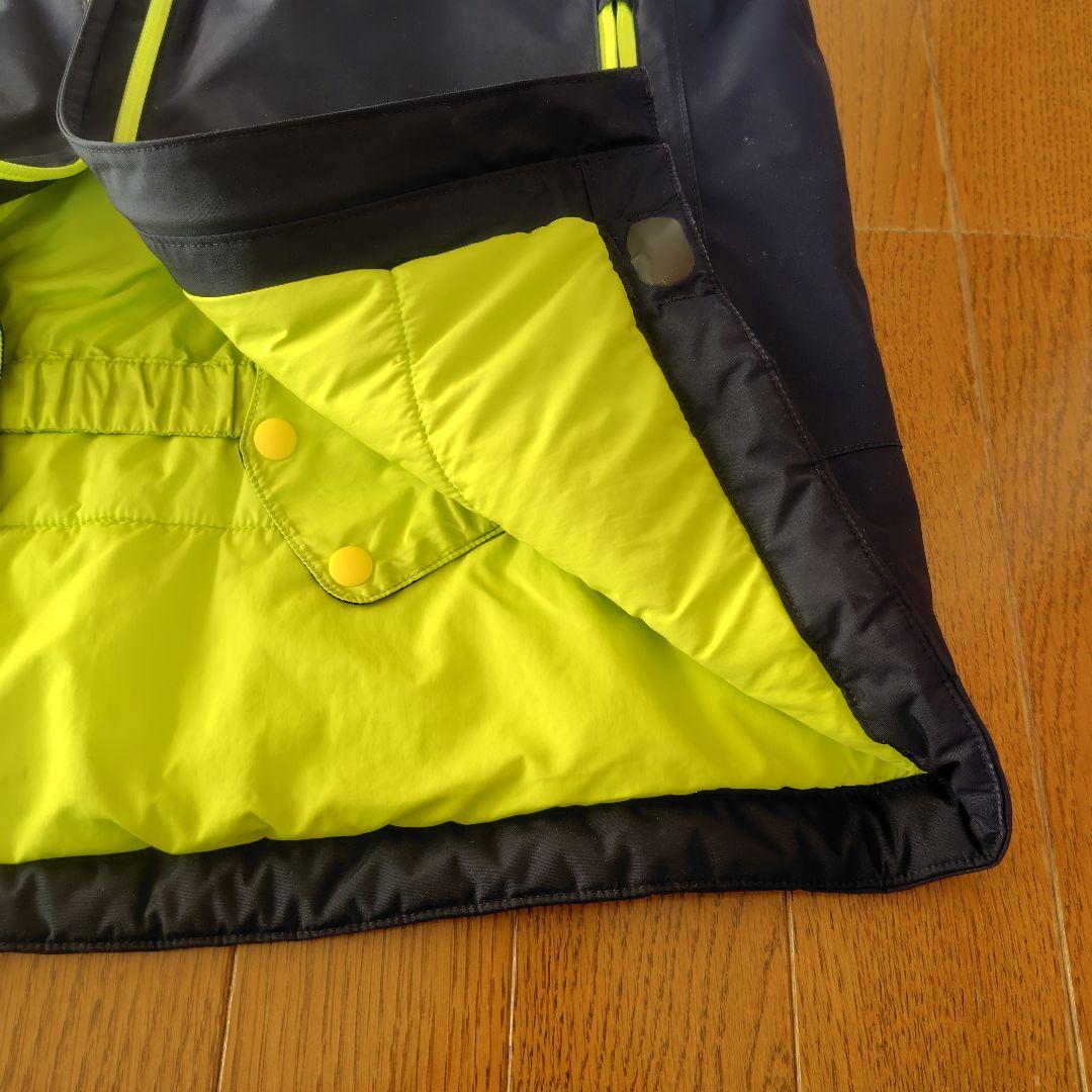 mont-bell 子供用スキーウェア　130〜160　 ネイビー/ライム