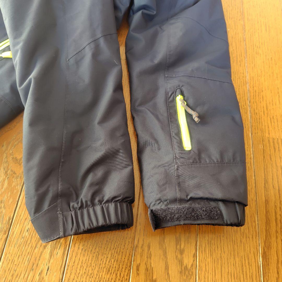 mont-bell 子供用スキーウェア　130〜160　 ネイビー/ライム