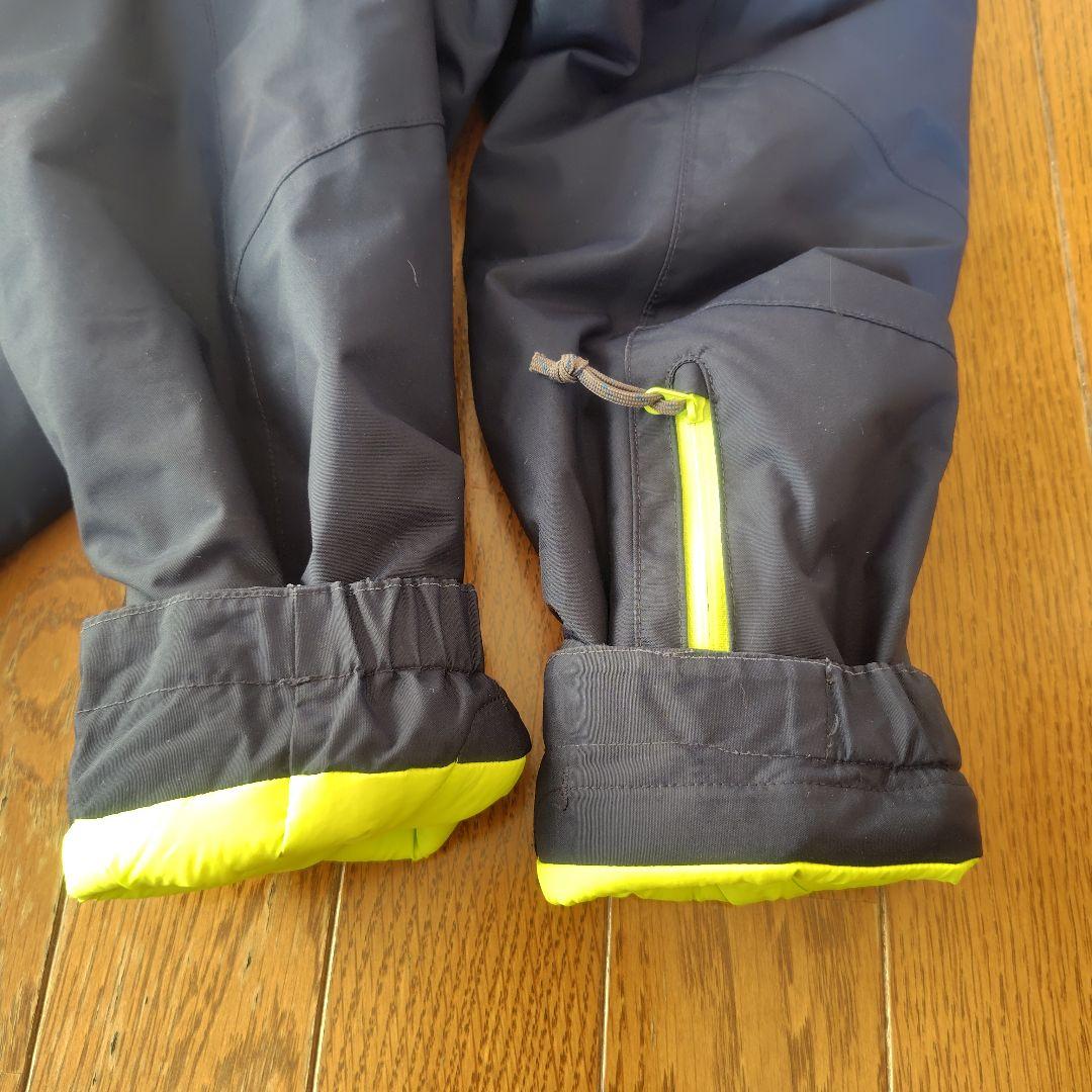 mont-bell 子供用スキーウェア　130〜160　 ネイビー/ライム