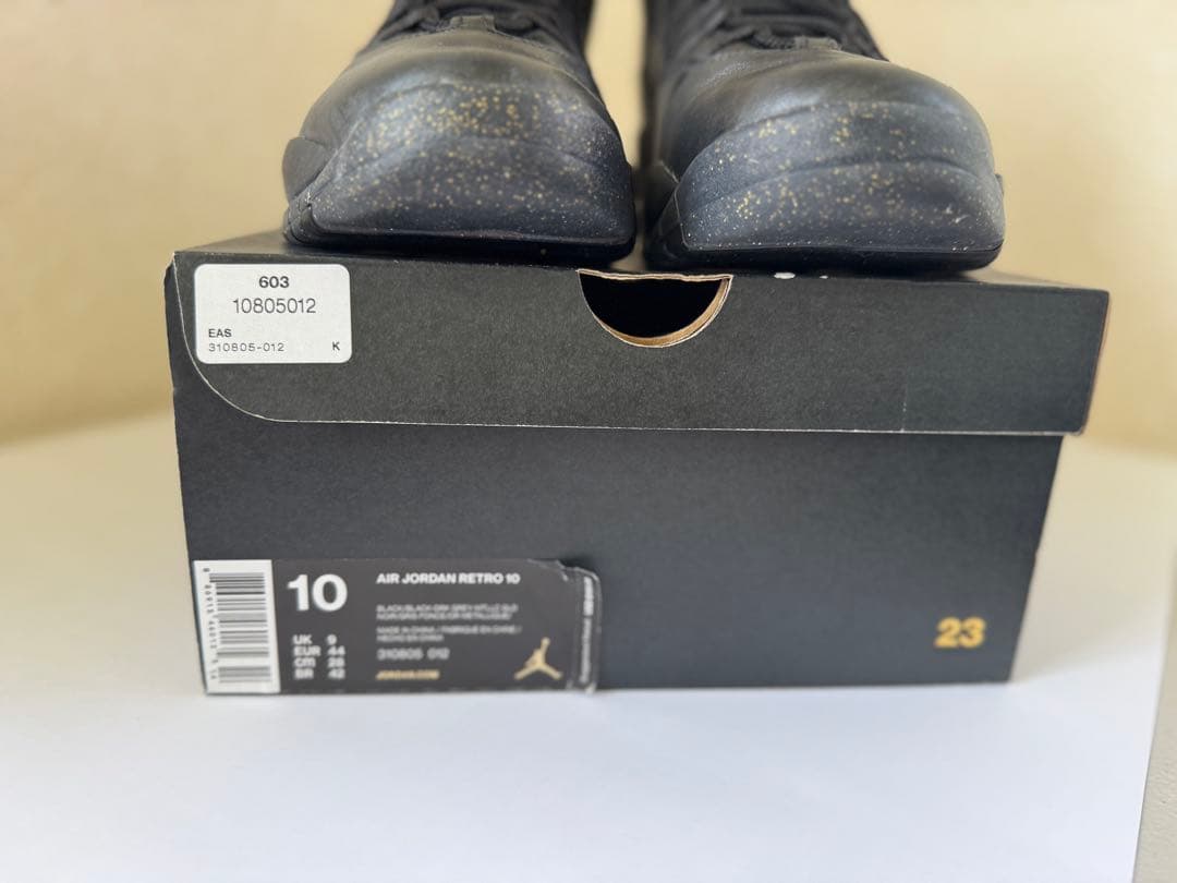 AIR JORDAN RETRO 10 ブラック 10サイズ