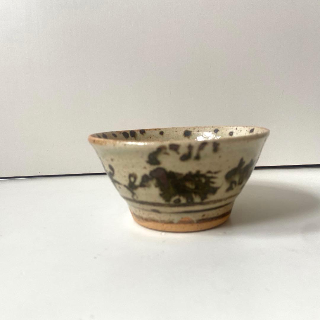 新品水通しのみ 伊藤聡信 印判 飯碗 1客