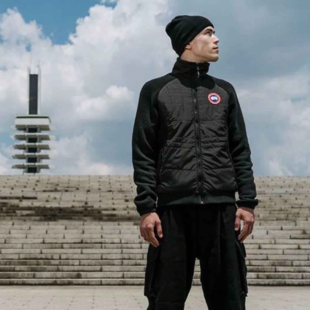 カナダグースリバーシブルボアジャケットM グラフトン フリース ジャケット