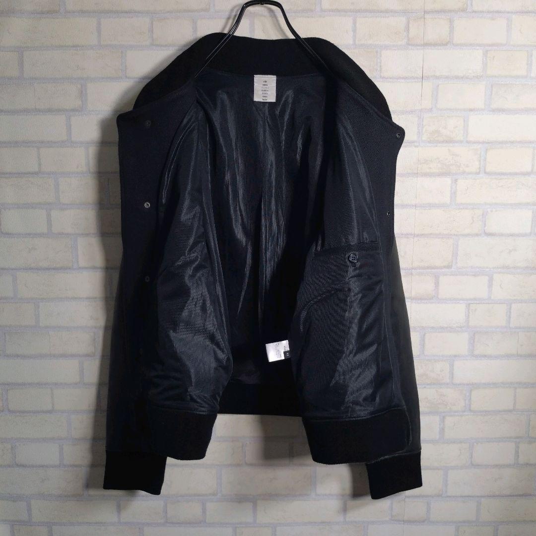 シャマ★shama 日本製 馬革 アームレザー 裏メッシュ スタジャン 灰黒 L