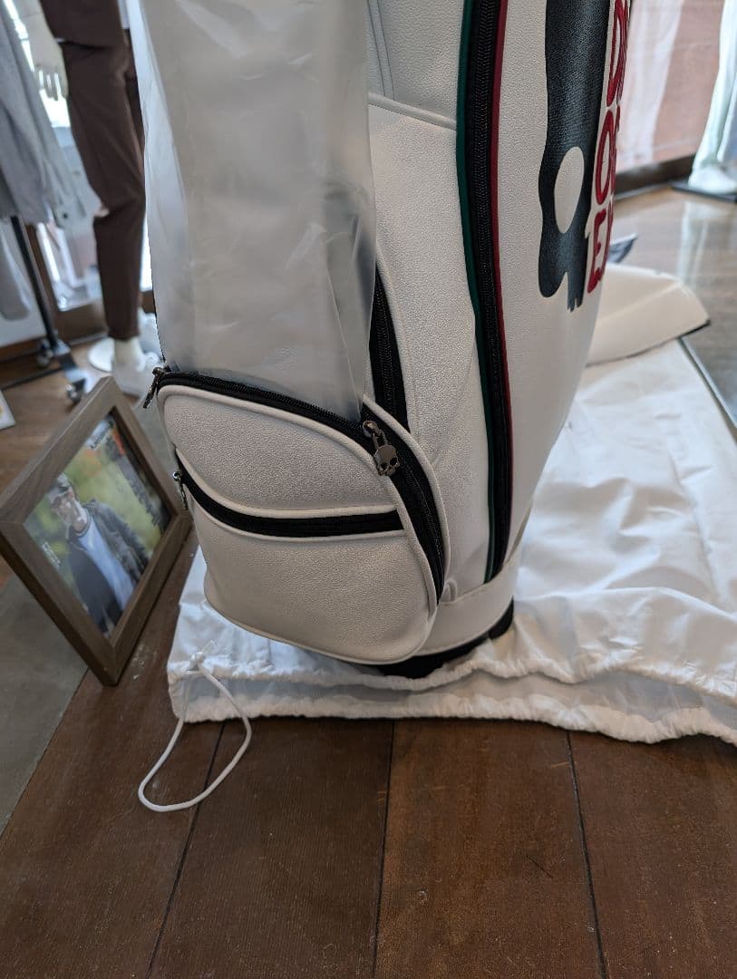 み*み様 HYDROGEN スカルロゴ キャディバッグ み*み様 HYDROGEN