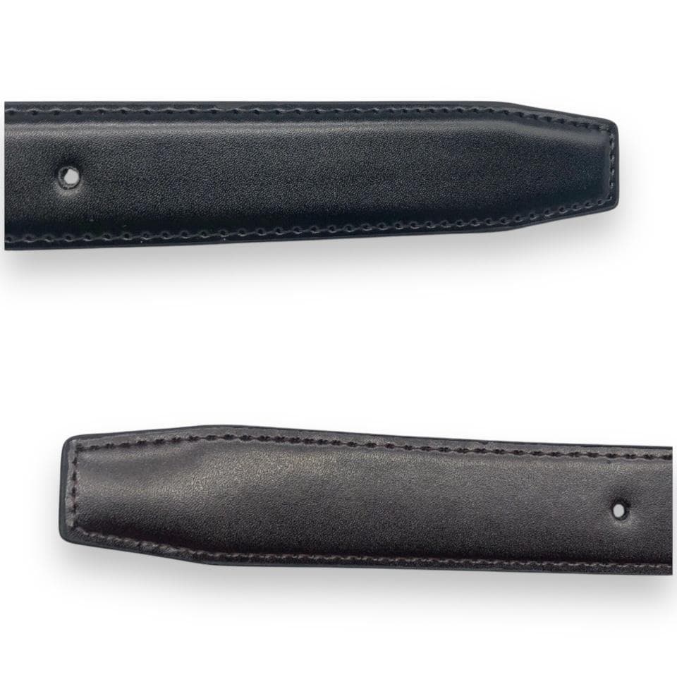 【美品】GUCCI グッチ インターロッキング ベルト ゴールド ブラック 23