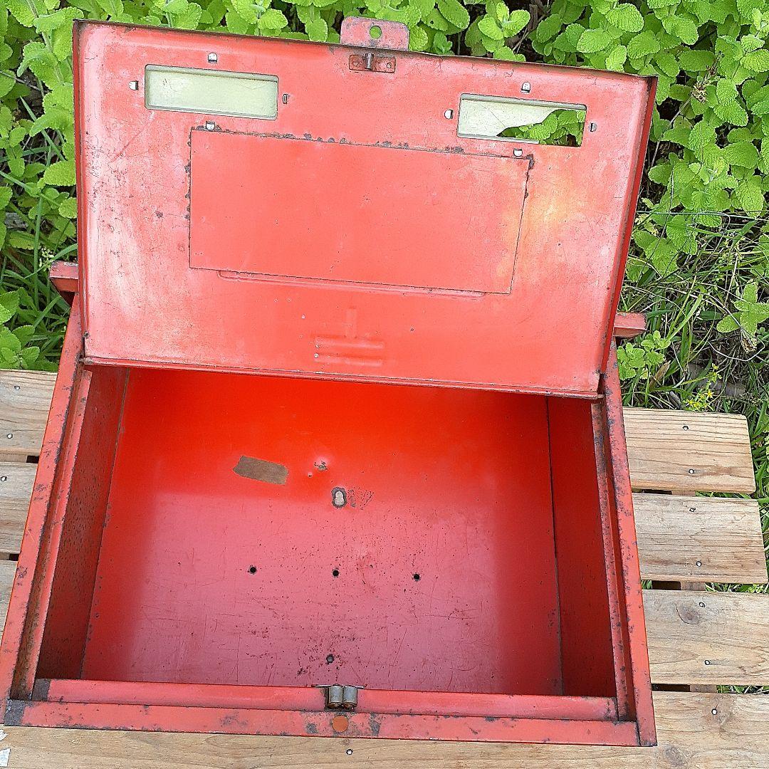 郵便ポスト 郵便受け レトロ 古民家 ジャンクガーデン サビサビ - メルカリ