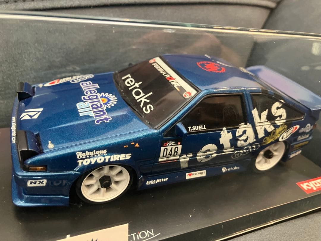 京商ミニッツ フォーミュラ Dトヨタ AE86 No.48 チームリタックス