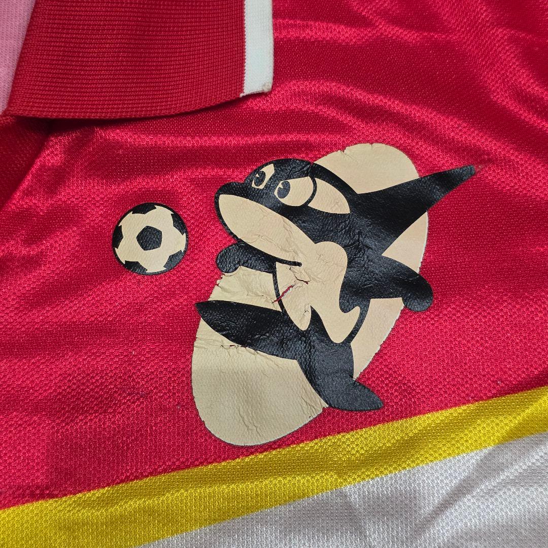 名古屋グランパス 1993 ユニフォーム L MIZUNO ミズノ 赤 鯱 J - メルカリ