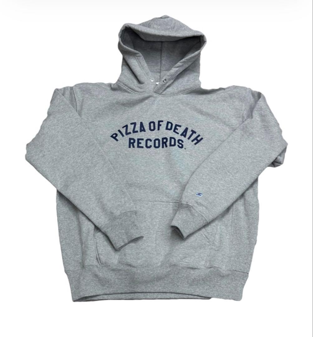 PIZZA OF DEATH RECORDS パーカー グレー Mサイズ - メルカリ