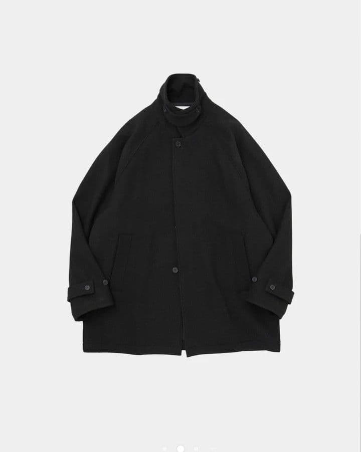 【タグ付新品】still by hand 24AW ハーフ丈コート