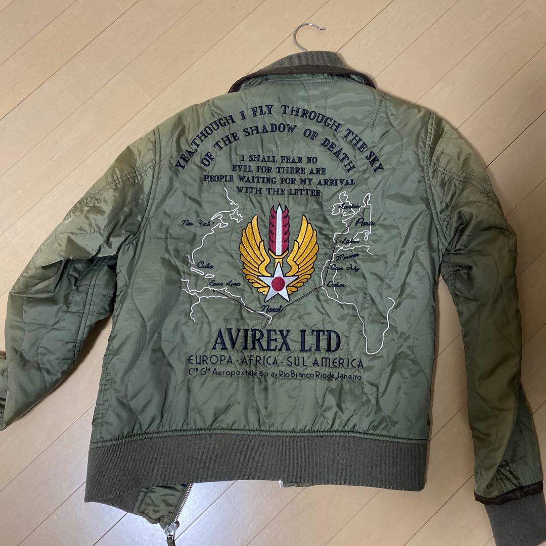 AVIREXのMA-1フライトジャケット（L-2タイプ）