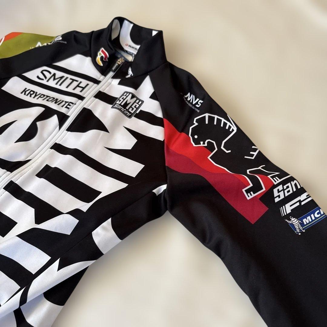 チネリ サイクルジャージ 長袖 イタリア製ハンドメイド 高