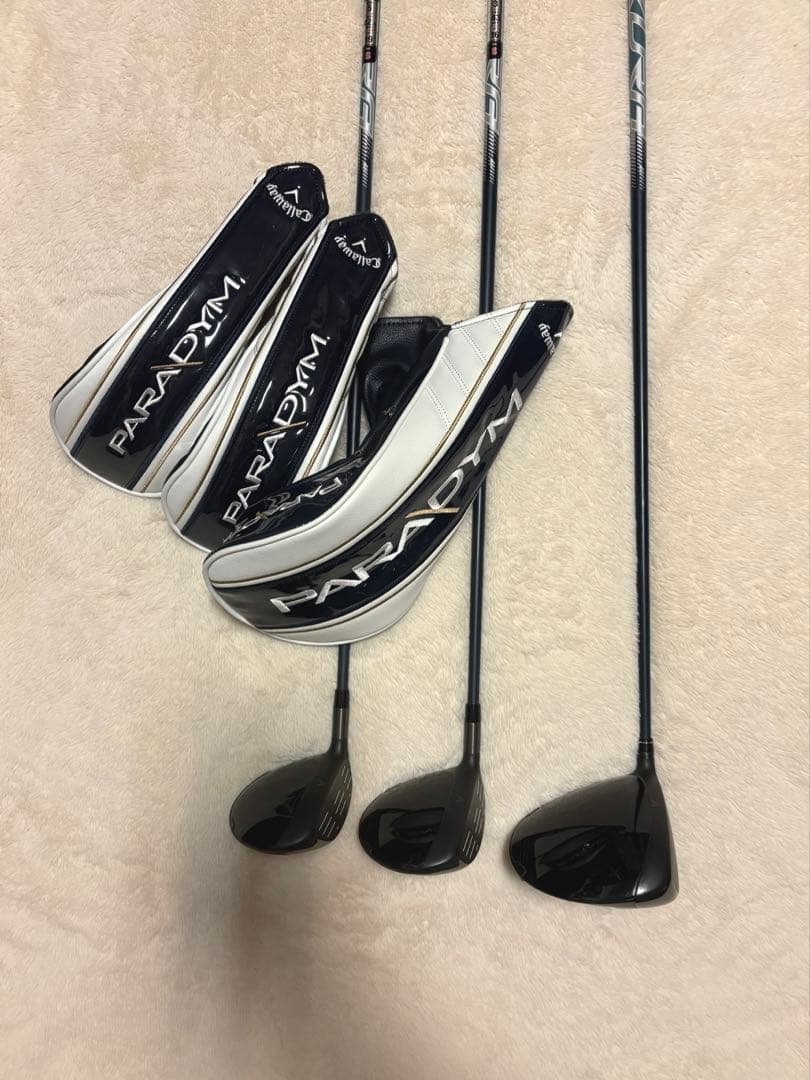 キャロウェイ PARADYM MAX FAST 3本セット