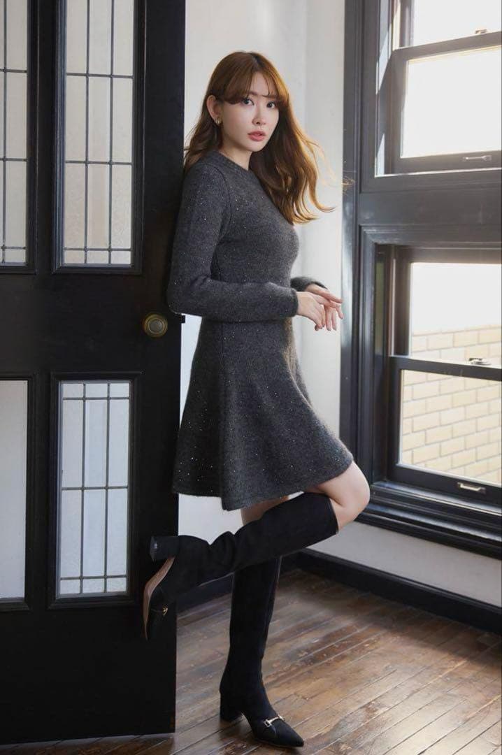 herlipto☆Twinkle Flare Mini Dress M