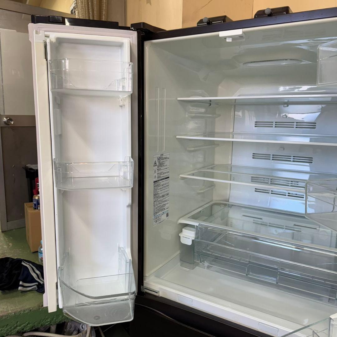 363 関東配送　冷蔵庫　大型　観音開き　6ドア　500Ｌ強　保証込　家庭向け