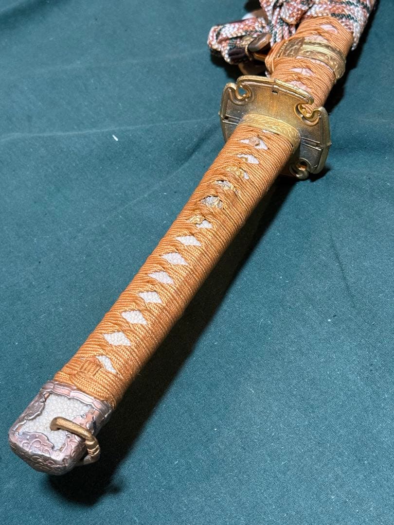 模造刀 糸巻太刀拵 赤鞘 コスプレなどに