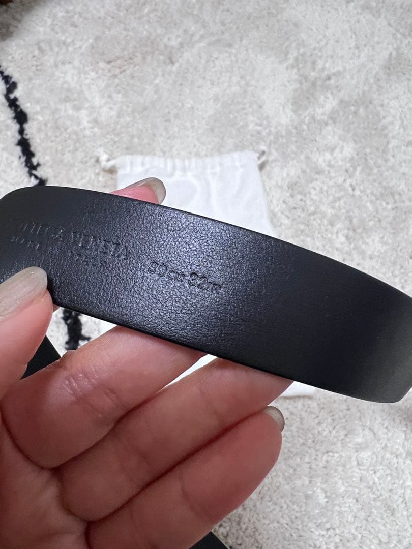 BOTTEGA VENETA ブラックベルト