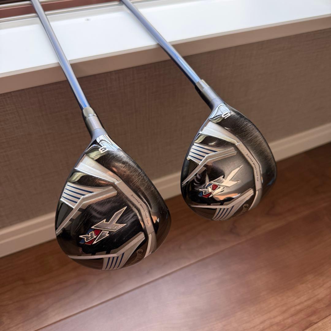 【レフティ】キャロウェイ XR フェアウェイウッド 3W・5W フレックスS