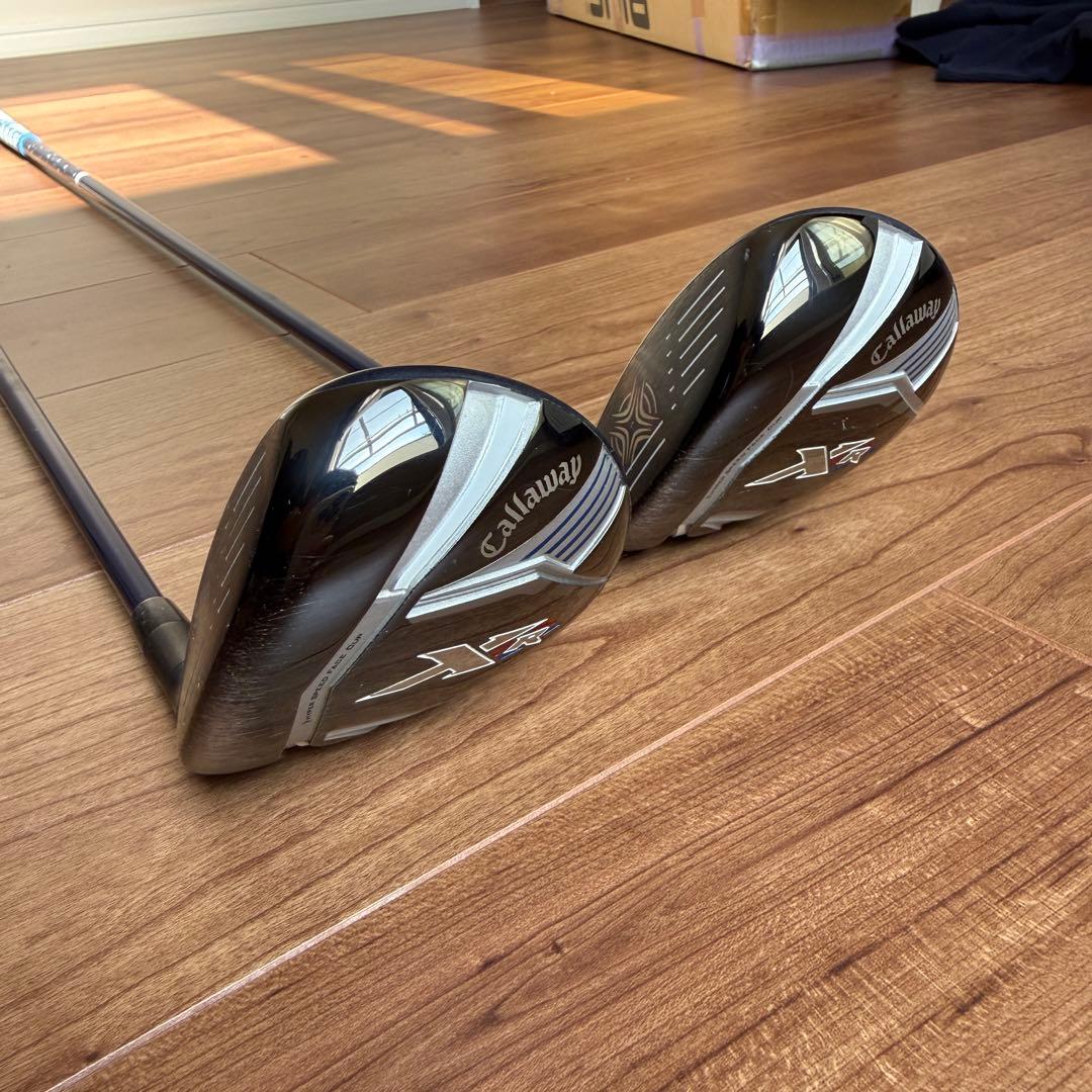 【レフティ】キャロウェイ XR フェアウェイウッド 3W・5W フレックスS