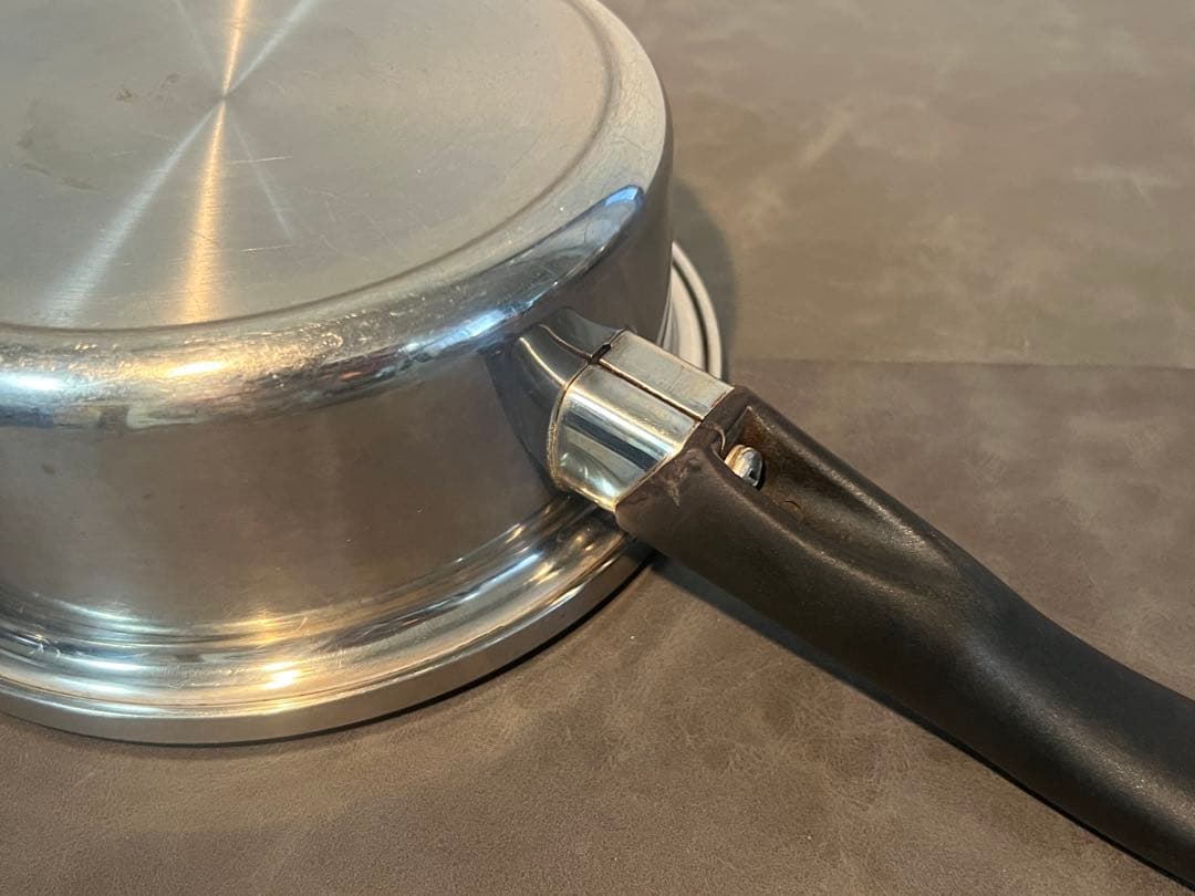 動作良品】アムウェイ クィーン 豪華4点セット（ソースパン3点＋レンジ