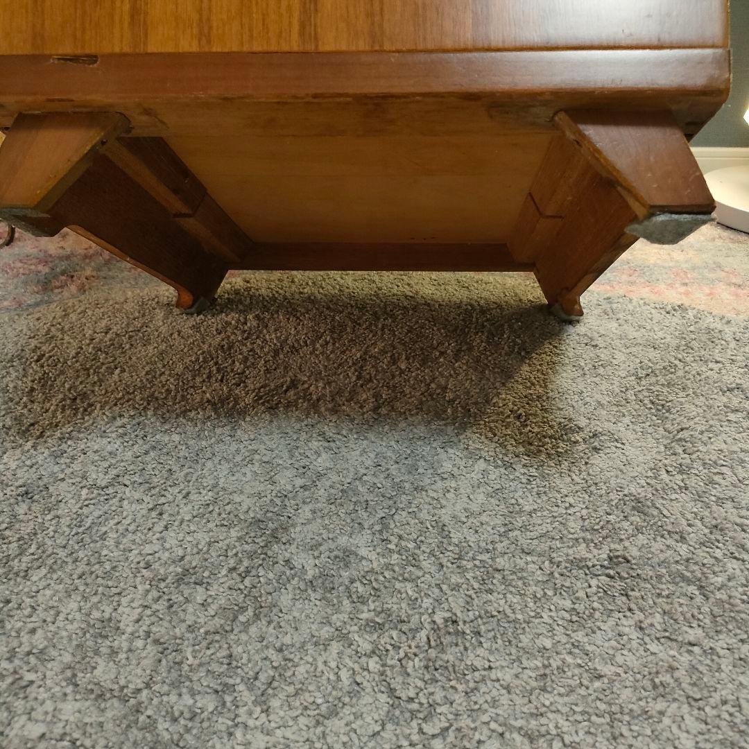 昭和レトロ LPレコード収納キャビネット ヴィンテージ木製ラック