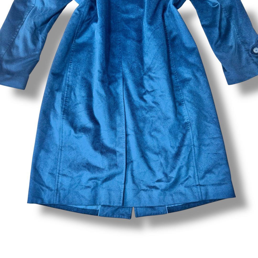 美品 メンズ カシミヤ100% ステンカラーコート LLサイズ（実質3L相当）