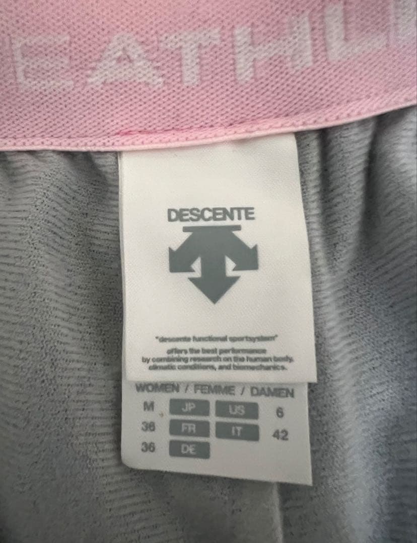 デサント オガサカスキー ウインドブレーカー セットアップ ネイビー　M