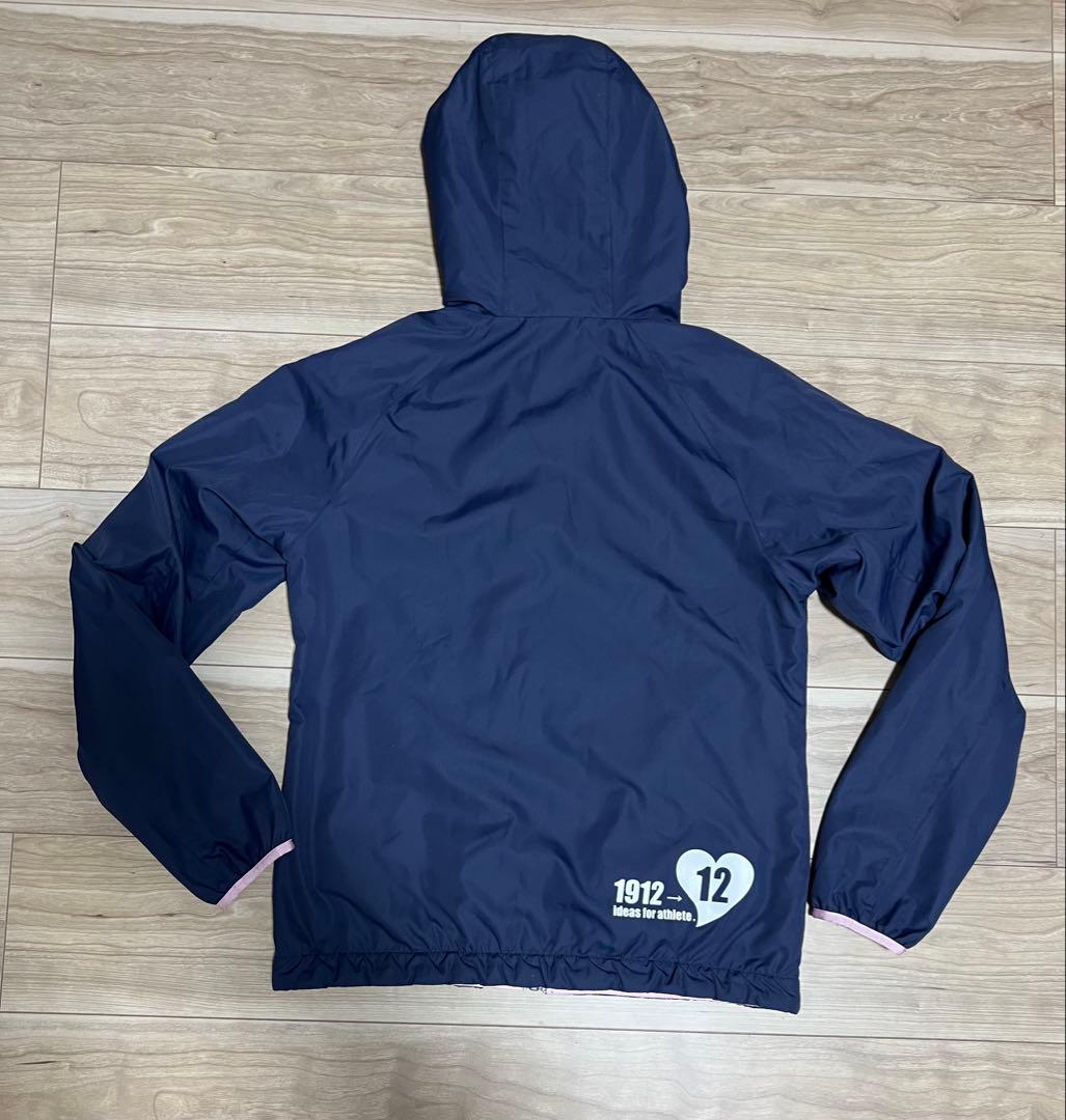 デサント オガサカスキー ウインドブレーカー セットアップ ネイビー　M