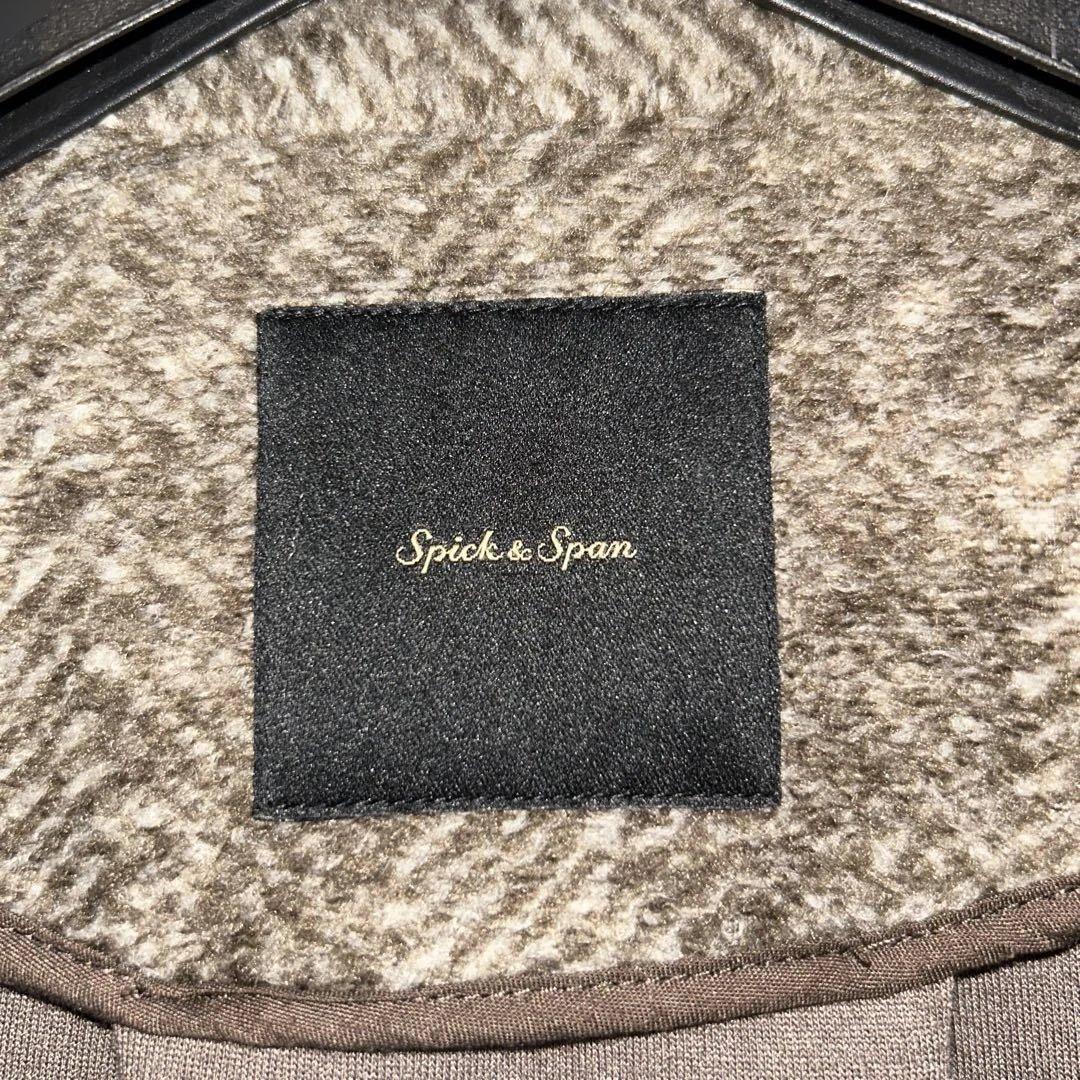 【完売◆人気】Spick&Span◆ヘリンボーンミドルコート オーバー